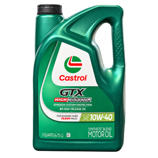 روغن موتور castrol high mileage 10w-40