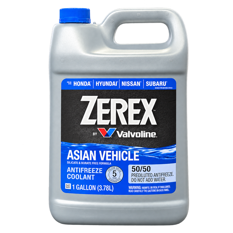 ضدیخ و کولانت آبی خودروهای آسیایی ولولین Zerex Asian Vehicle Blue P-HOAT